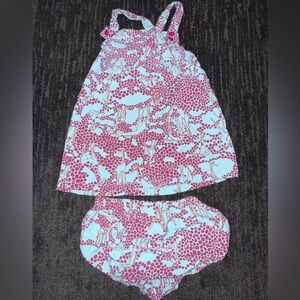 Patagonia Kids Matching Set - Purple and Blue